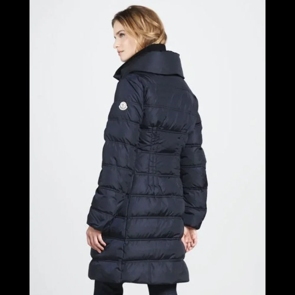NWOT Moncler VOS Giubboto 3/4 puffer no hood, black, size 3 RARE FIND!! - Picture 15 of 17